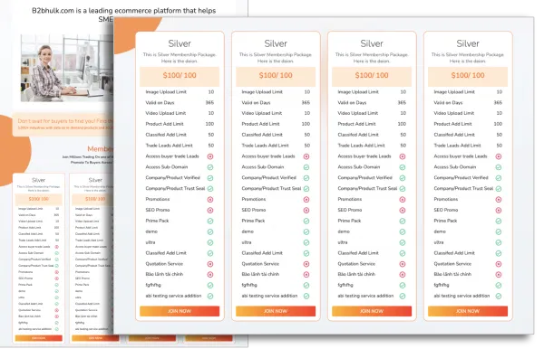 Alibaba clone store membership feature